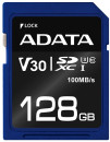 Флеш карта SD 128GB A-DATA Premier Pro SDXC Class 10 UHS-I U3 V30S 95/60 MB/s ASDX128GUI3V30S-R