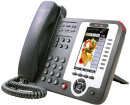 SIP-телефон Escene ES620-PEGV4 8 SIP аккаунтов, 480x272 LCD-цветной дисплей, 40 вируальных программируемых клавиш, BLF, XML, регулируемая подставка, 2