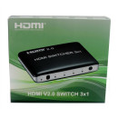 Переходник HDMI ORIENT HS0301H-2.0 черный 307503