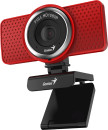 Веб-Камера Genius ECam 8000, red, Full-HD 1080p swiveling, tripod-ready design, USB, built-in microphone, rotation 360 degree, tilt 90 degree2
