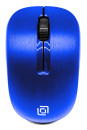 Мышь беспроводная Oklick 525MW синий USB + радиоканал2