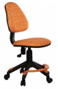 Кресло детское Бюрократ KD-4-F/GIRAFFE оранжевый