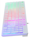 Клавиатура проводная Oklick 550ML USB белый4