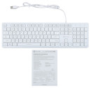 Клавиатура проводная Oklick 550ML USB белый7