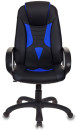Кресло игровое Бюрократ VIKING-8/BL+BLUE черный/синий искусственная кожа2