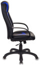 Кресло игровое Бюрократ VIKING-8/BL+BLUE черный/синий искусственная кожа3