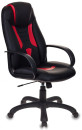 Кресло игровое Бюрократ VIKING-8/BL+RED черный/красный искусственная кожа2