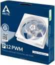 Case fan ARCTIC P12 PWM (white/transparent)- retail (ACFAN00131A)4