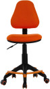 Кресло детское Бюрократ KD-4-F/TW-96-1 оранжевый TW-96-12