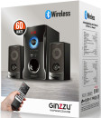 Ginzzu GM-426, Акустическая система 2.1, 60W/BT/USB/SD/FM/ДУ4