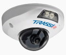 Камера IP Trassir TR-D4121IR1 3.6 CMOS 1/2.7" 3.6 мм 1920 x 1080 H.264 RJ-45 PoE белый