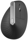 Мышь беспроводная Logitech MX Vertical Mouse Graphite чёрный USB + Bluetooth 910-0054483