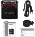 АС SVEN SRP-355, красный (3 Вт, FM/AM/SW, USB, SD/microSD, фонарь, встроенный аккумулятор)6