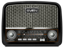 АС SVEN SRP-555, черный-серебро (3 Вт, FM/AM/SW, USB, SD/microSD, встроенный аккумулятор)2