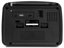 АС SVEN SRP-555, черный-серебро (3 Вт, FM/AM/SW, USB, SD/microSD, встроенный аккумулятор)3