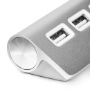 Greenconnect USB 2.0 Разветвитель GCR-UH224S на 4 порта  0,2m , silver4