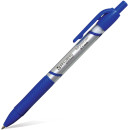 Ручка шариковая автоматическая BRAUBERG "Leader", корпус с печатью, узел 0,7 мм, линия 0,35 мм, синяя, 141540