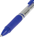 Ручка шариковая автоматическая BRAUBERG "Leader", корпус с печатью, узел 0,7 мм, линия 0,35 мм, синяя, 1415403
