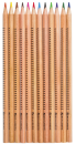 Набор цветных карандашей BRAUBERG "Цветы" 12 шт 176 мм3