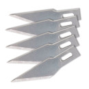 Лезвия для макетных ножей (скальпелей), 8 мм, BRAUBERG, комплект 5 шт., в блистере, 2366363