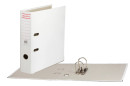 Папка-регистратор с покрытием из полипропилена, 75 мм, прочная, с уголком, BRAUBERG, белая, 226600