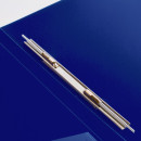Папка с металлическим скоросшивателем и внутренним карманом BRAUBERG "Contract", синяя, до 100 л., 0,7 мм, 2217825