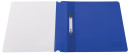 Скоросшиватель пластиковый BRAUBERG, А4, 130/180 мкм, синий, 2203852