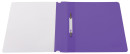 Скоросшиватель пластиковый BRAUBERG, А4, 130/180 мкм, фиолетовый, 2203882