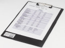 Доска-планшет BRAUBERG "Comfort", с верхним прижимом, А4, 23х35 см, картон/ПВХ, Россия, черная, 2226574
