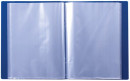 Папка 100 вкладышей BRAUBERG стандарт, синяя, 0,9 мм, 2216092