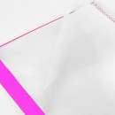 Папка 20 вкладышей BRAUBERG "Neon", 16 мм, неоновая розовая, 700 мкм, 2274505