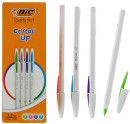 Ручка шариковая BIC "Cristal UP" ассорти 0.35 мм2
