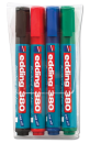 Набор маркеров для флипчарта Edding Маркеры для флипчарта 1,5-3 мм 4 шт синий зеленый черный красный2
