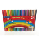 Набор фломастеров Centropen Rainbow Kids 7550/24 1 мм 24 шт 1511822