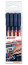 Набор маркеров для кабелей различных видов Edding E-8407/4S 0,3 мм 4 шт черный красный синий зеленый2