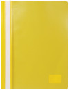 Скоросшиватель пластиковый STAFF, А4, 100/120 мкм, желтый, 225731