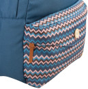 Рюкзак BRAUBERG, универсальный, сити-формат, синий, карман с пуговицей, 20 литров, 40х28х12 см, 2253524