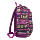Рюкзак ручка для переноски BRAUBERG "Фиолетовые узоры" 27 л фиолетовый2