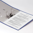 Папка-регистратор ESSELTE "Economy", с покрытием из полипропилена, 75 мм, синяя, 11255P5