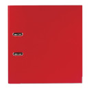 Папка-регистратор ESSELTE, 80 мм, А4+, VIVIDA Plus, с двухсторонним покрытием из полипропилена, красная, 81183