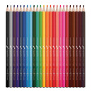 Набор цветных карандашей Bruno Visconti Aquarelle 24 шт 176 мм акварельные2