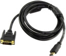 Кабель HDMI to DVI-D (19M -25M) 3м, 2 фильтра TV-COM <LCG135F-3M>