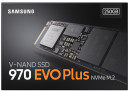 Твердотельный накопитель SSD M.2 250 Gb Samsung 970 EVO Plus Series Read 3500Mb/s Write 2300Mb/s 3D NAND TLC MZ-V7S250BW5