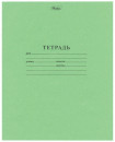 Тетрадь Зелёная обложка 24 л. HATBER, офсет, линия с полями, 24Т5B2 05112, T092224