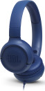 Гарнитура JBL Tune 500 голубой JBLT500BLU2