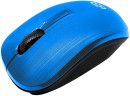 Мышь Oklick 525MW голубой оптическая (1000dpi) беспроводная USB (2but)2