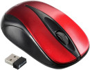 Мышь беспроводная Oklick 675MW чёрный красный USB + радиоканал2