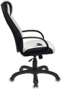 Кресло игровое Бюрократ VIKING-8/WH+BLACK белый/черный искусственная кожа3