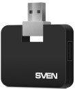 USB hub USB 2.0 Sven HB-677 4 x USB 2.0 черный3