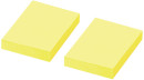 Блок самоклеящийся STAFF 90 листов 38х51 мм желтый 1293452